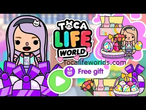 toca boca how to get free gift